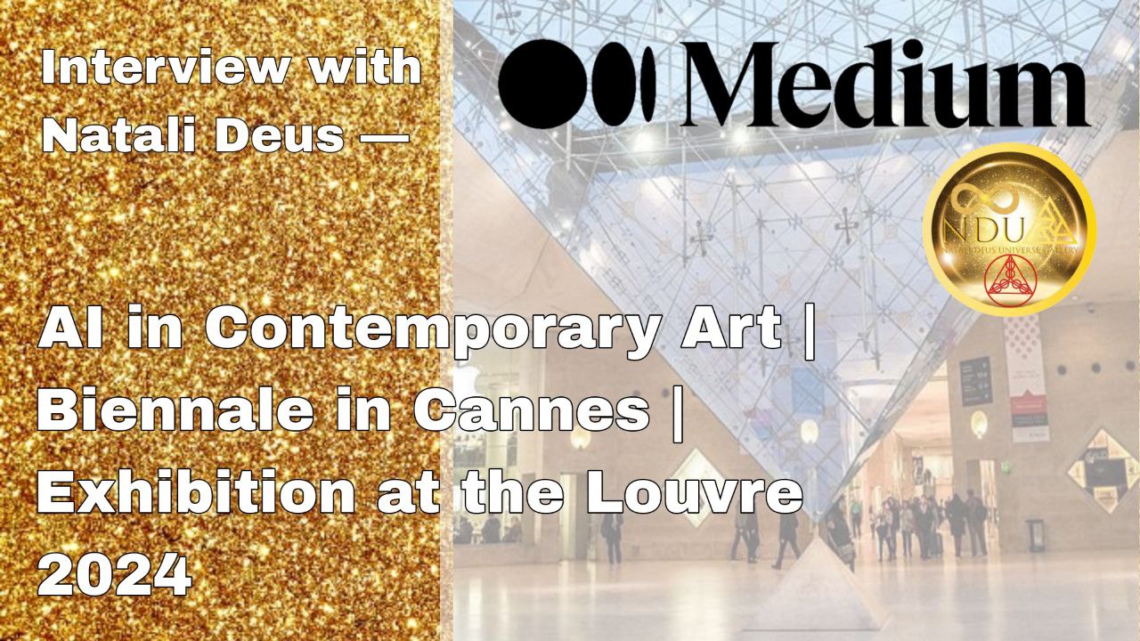 Natali Deus Universe News - Interview with Natali Deus — AI in Contemporary Art | Biennale in Cannes | Exhibition at the Louvre 2024