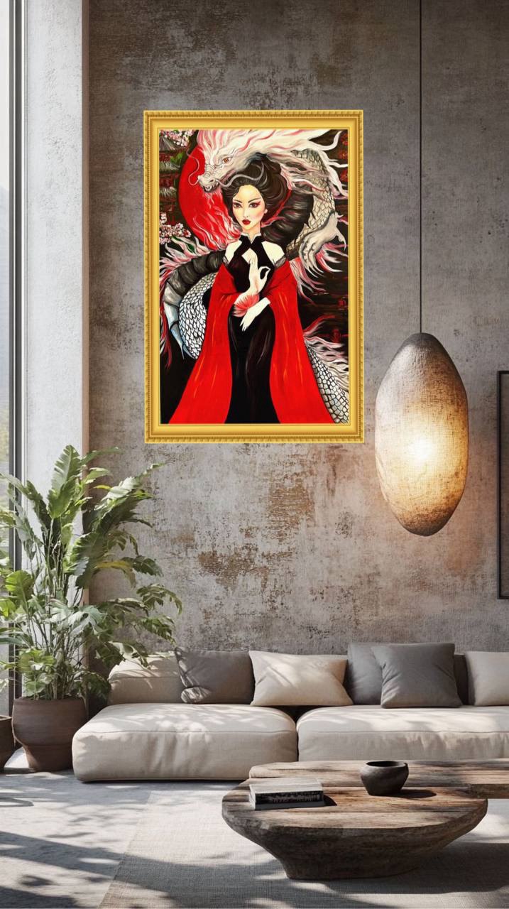 Benzaiten - Dragon Goddess in Japanese thumbnail 5